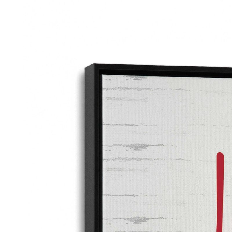 Impression sur toile Home of the Brave, L 12 po x H 16 po, Toile avec cadre, Noir