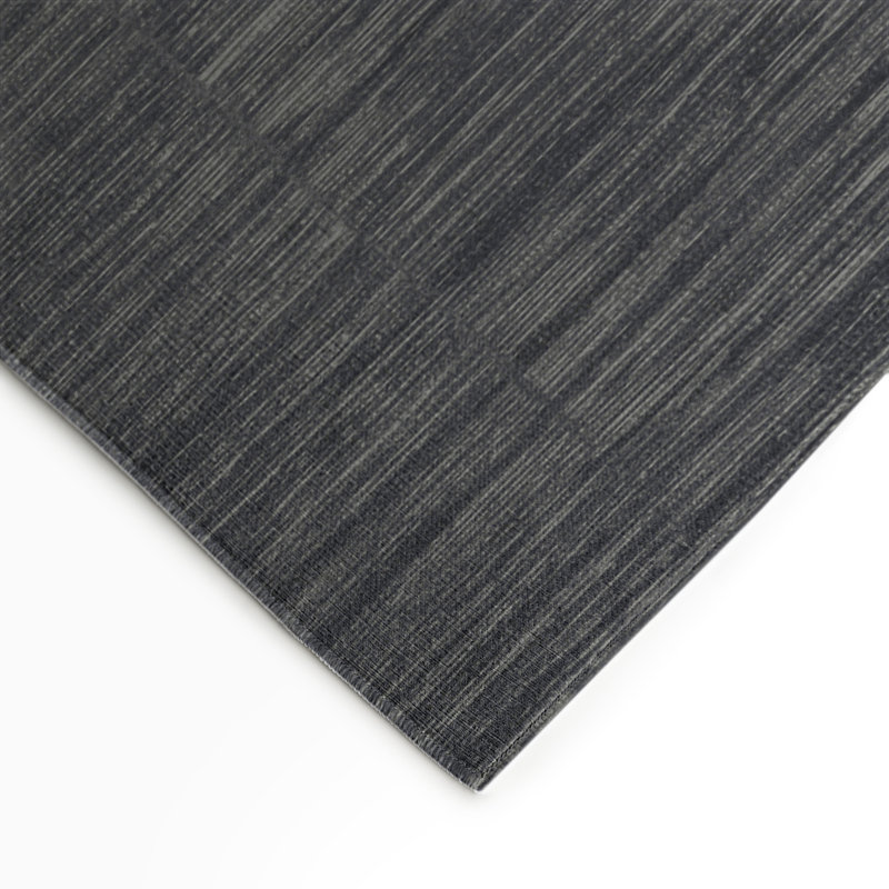 Tapis d'intérieur et extérieur gris uni, Rectangle 9 pi x 12 pi