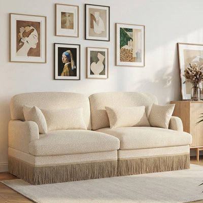 Canapé modulaire en chenille Leopard