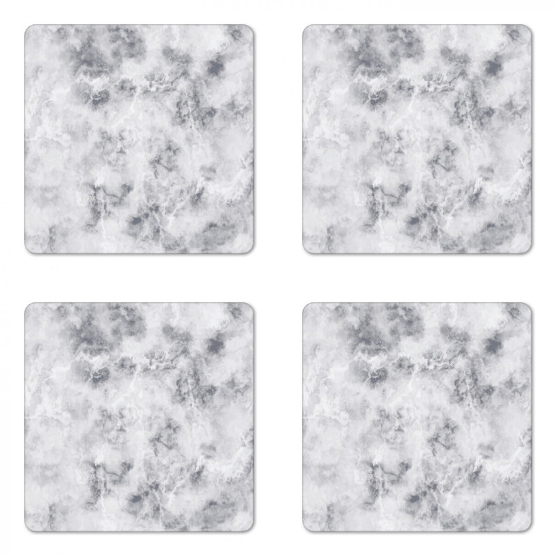 Square 4 Piece Coaster Set
