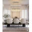 Lustre 16 lumières avec détails en cristal-343803076