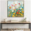 «Boho Wildflower Garden» par The Creative Bunch Studio, reproduction d'art sur toile encadrée-173129031