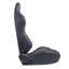 Fauteuil inclinable et ergonomique en cuir-1042537