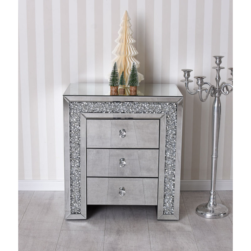 Stefon 55cm W Bedside Table