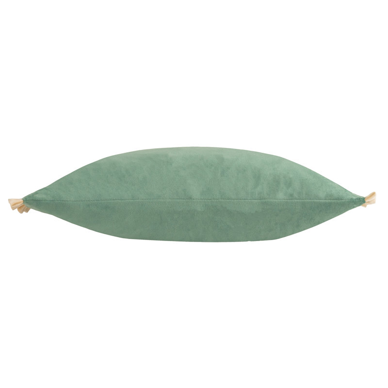 Moreauville Rectangular Throw Cushion, Green/Beige
