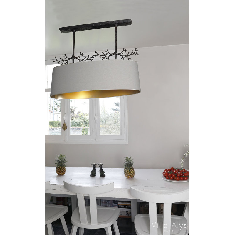 Karson Fabric Semi Flush Mount