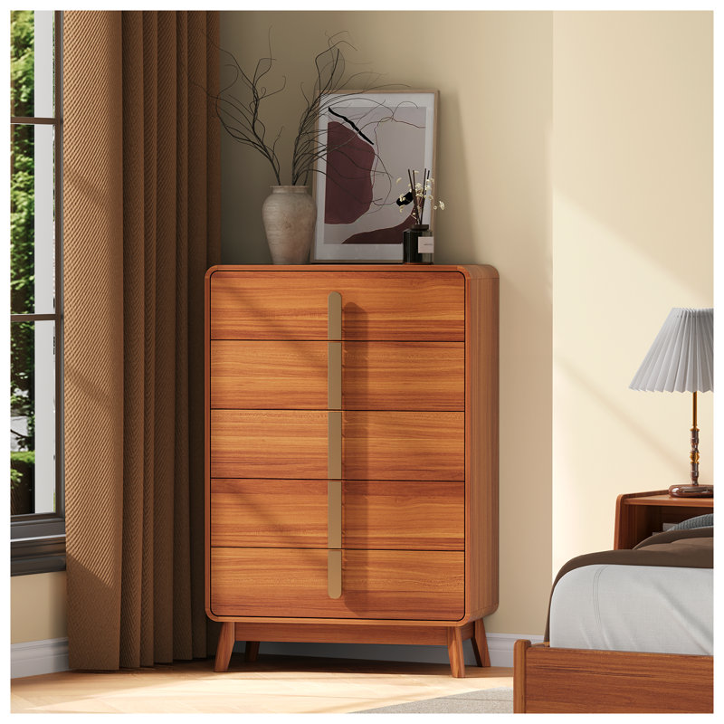 Commode 5 tiroirs Mid-Century