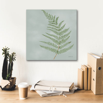 «Fern 2 With Orange» par Danhui Nai, art mural sur toile