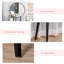 Ensemble coiffeuse avec tabouret Daphie