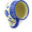 Bleu-belle Fleur Stoneware Coffee Mug