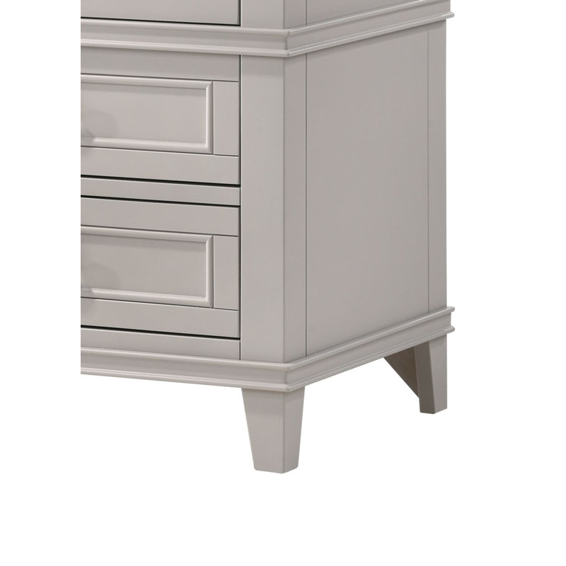 Nightstand With 3 Drawers And Integrated USB Charging Port | Gift Idea