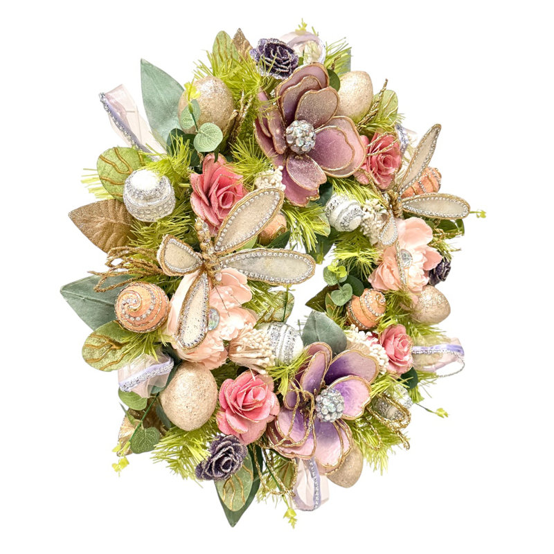 Couronne florale de Pâques