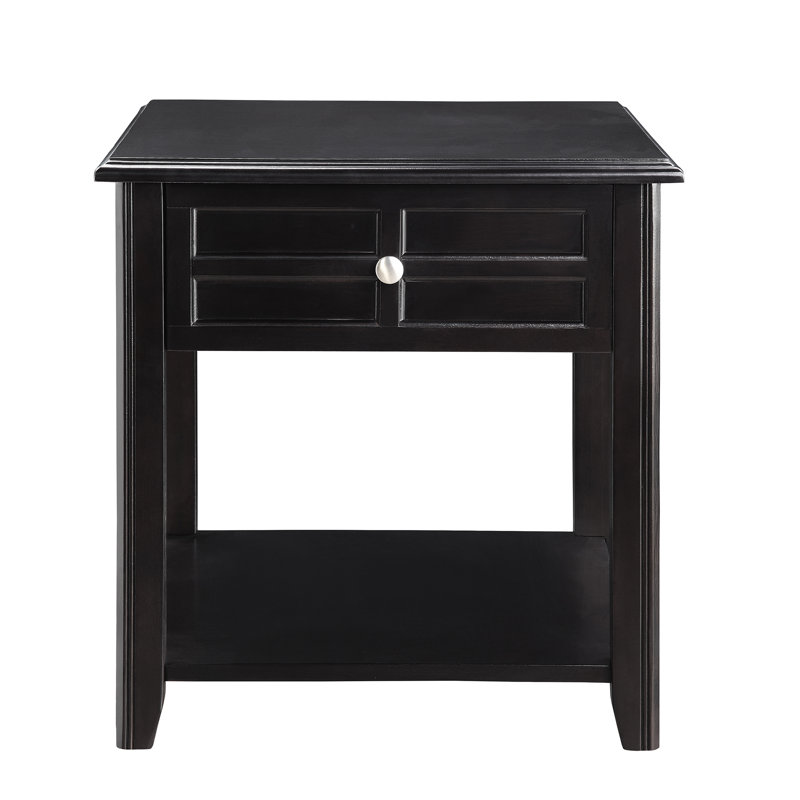 Corbin End Table with Storage, 24" H x 24" W x 27" D