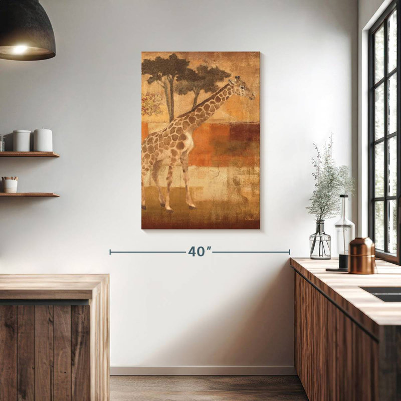 Brampt Animals On Safari, 39" H x 26" W