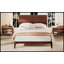 Lit plateforme en bois de bambou Mid-Century-726255196-726255170