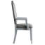 Paire de fauteuils rembourrés gris - Style contemporain pour n'importe où dans un espace élégant à deux tons 2 sièges