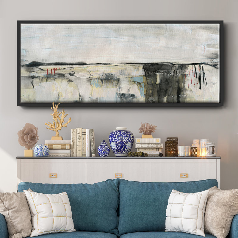 Valley View II- Framed Canvas
