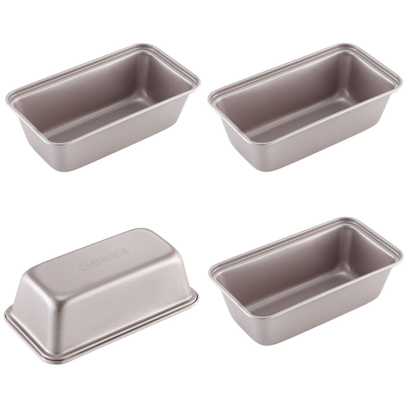 CHEFMADE 5.5 Inch Mini Loaf Pan Set 4Pcs