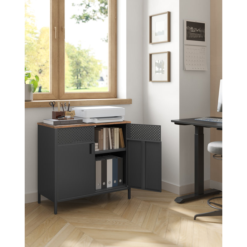 Mirrored Rectangle Accent Cabinet