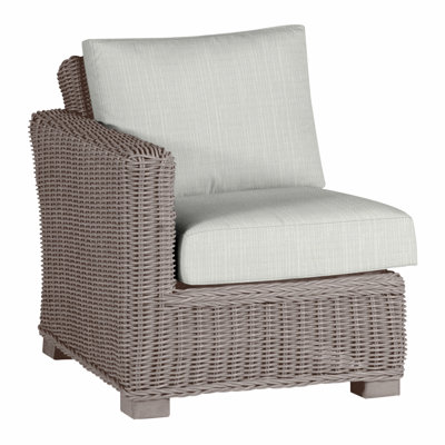 Rustic Woven Sectional Left