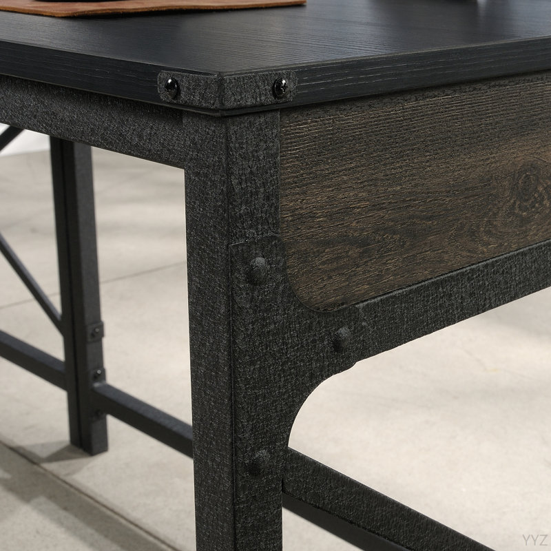Bureau de retour 42 po, finition brune, H 29,53 po x l 41,93 po x P 23,54 po