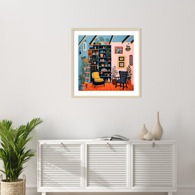 Simplistic Delights V by Lazar studio Wood Framed Wall Art Print