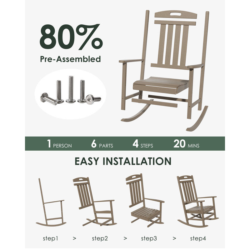 Brayshun Outdoor Chair, Weathered Wood