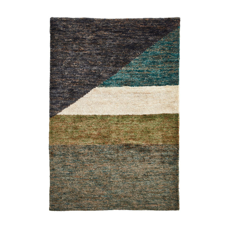 Cyrielle area rug Hand Knotted Rectangle Multi coloured, Rectangle 150 x 230cm