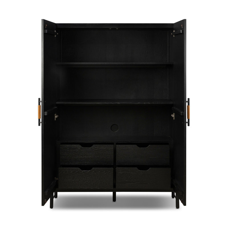 Rosedale Cabinet, Ebony Oak Veneer