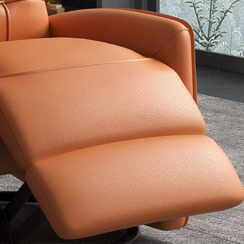 Fauteuil inclinable tendance et confortable, Orange