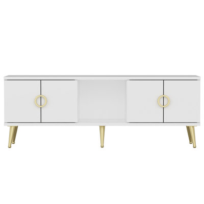 Odessa Unfinished TV Stand for TVs up to 50"
