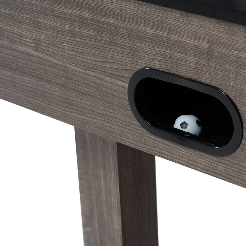 Charleston 48'' Gray Wood Grain Foosball Table
