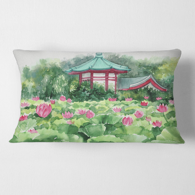 Floral Throw Pillow