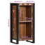40cm W Metal Bedside Table-921788059