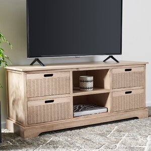 Plotinus Solid Wood TV Stand for TVs up to 43"