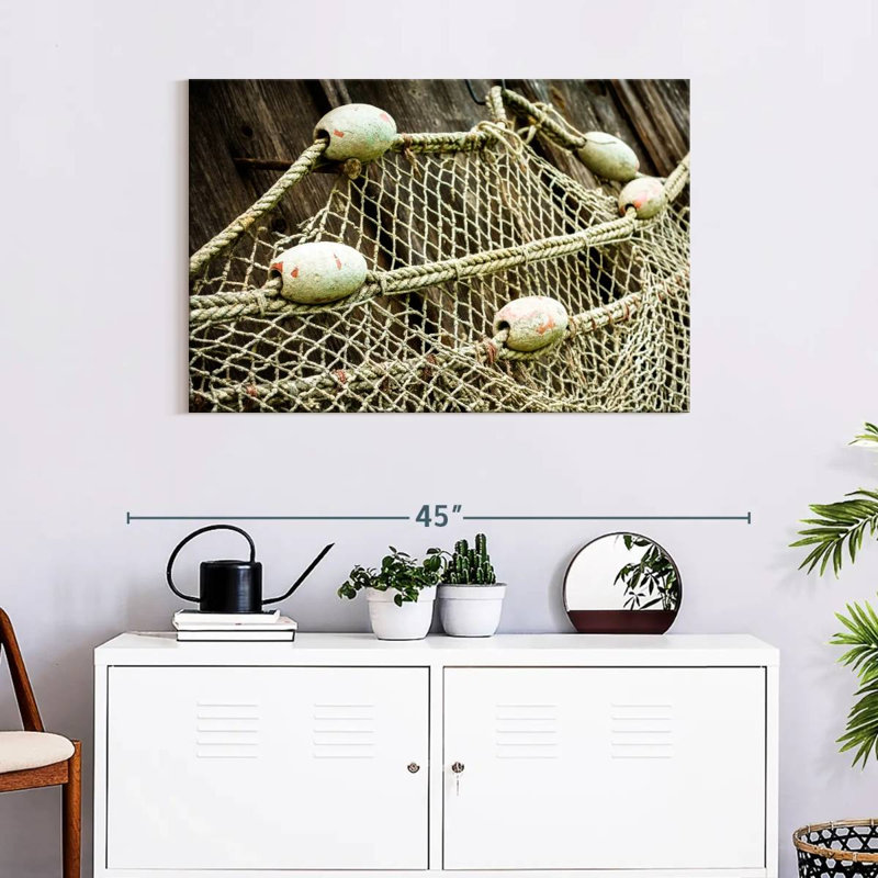 Filet de pêche Senne à bord, H 24 po x l 36 po
