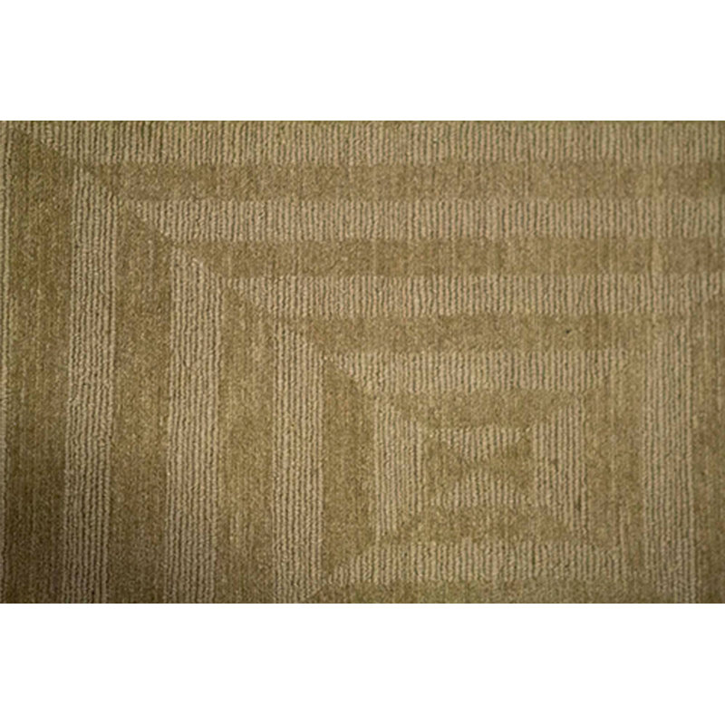 Hand-Knotted High-Quality Gold Area Rug