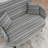 47.6''Wide Upholstered Boucle Loveseat Sofa With Stripe Pattern-254897340