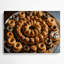 Art mural en métal brun Desserts Cronuts-1738045772