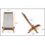 Chaise pliante en bois