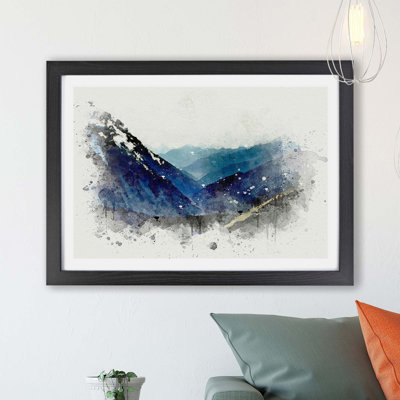 Trail In The Annapurna Circuit Nepal - Single Picture Frame Painting