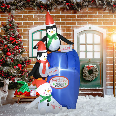 Boîte aux lettres gonflable Penguins