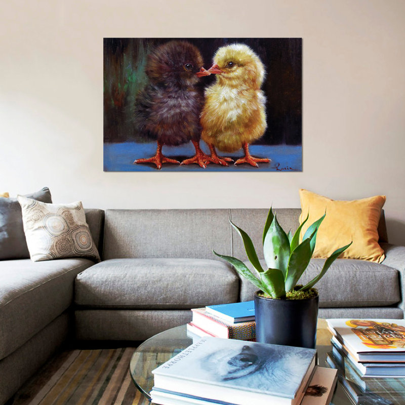 « the baiser », reproduction sur toile, H 8 po x l 12 po x P 0,75 po, Toile tendue, Pas de tapis