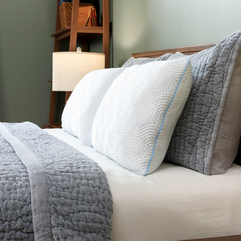 TEMPUR-Cloud Adjustable Cooling Pillow, Queen, 2 Pack