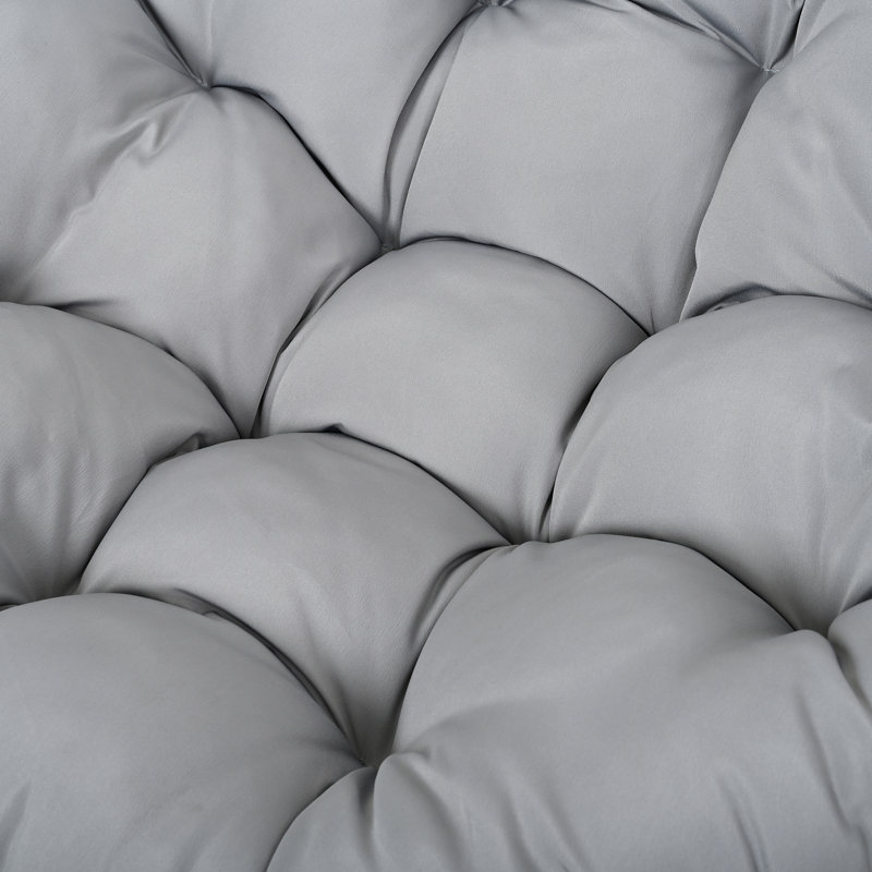 Balancelle Egg avec support pour l'intérieur et l'extérieur, Gris