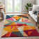 Premium Machine Washable Floyd AMF1609 Geometric Rug