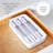 YouCopia® StoraRoll™ Wrap Dispenser, 3-in-1, Organizer for Foil and Wax Paper, Speckled White