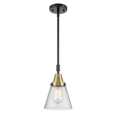 Luminaire suspendu conique à 1 lumière Aleaha