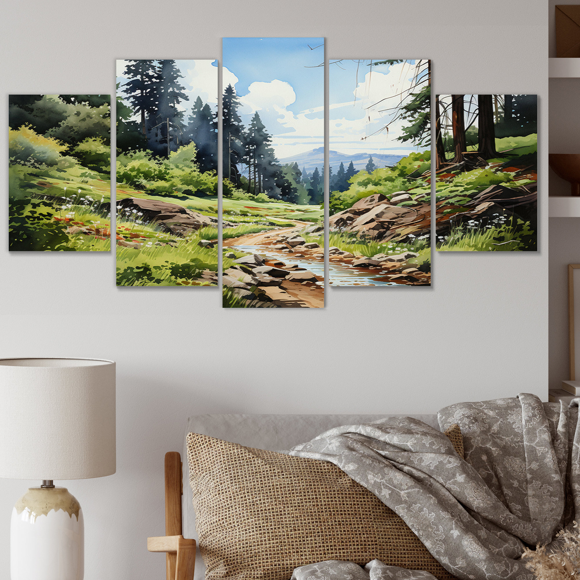 Millwood Pines Redwood Giants Tree Forest Lanscape I - Tree Redwood ...