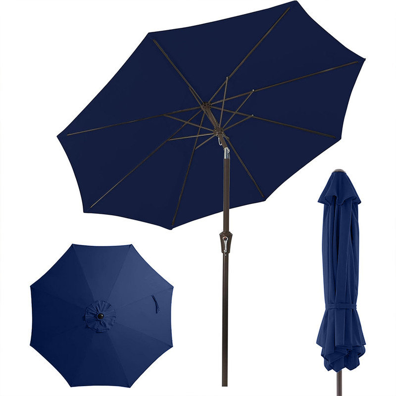 Parasol 108 po Market Sunbrella, Bleu marine